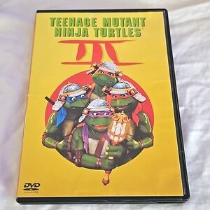 Teenage Mutant Turtles III New Line Production 1992 DVD